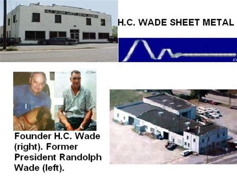 wade sheet metal|H.C. Wade Sheet Metal Works, Inc. .